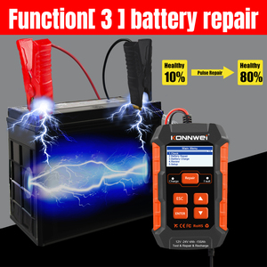 Reparador de Baterías Inteligente KONNWEI KW520 12V 10A y 24V 5A, Verificador de Salud de Baterías Automotrices para Taller Mecánico - Product Image 4