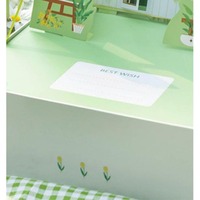 Boîte cadeau en papier 3D, type coquille, pour anniversaire, emballage créatif pour en-cas, grande taille, personnalisable selon les besoins
