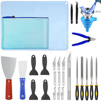 Kit et ensemble d'outils de nettoyage pour imprimante 3D à résine avec technologie de polymérisation par lumière Modèle M172