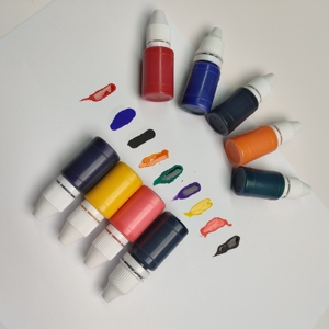 10ml 1L đa màu sắc văn phòng tem mực giấy dầu dựa trên mực Flash tem mực - Product Image 6