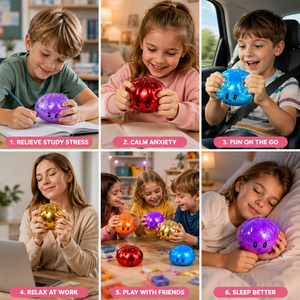 Juguete Antiestrés Grande de TPE con Forma de Bollo, Suave y Aprietable, Alivia la Ansiedad, Caja Sorpresa - Product Image 5