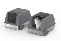 OEM lit pour chat multifonctionnel taille personnalisée banc de stockage pour animaux de compagnie étanche litière pour chat enclos meubles facile à nettoyer 20L intérieur