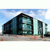 Edificio Prefabricado Residencial y Comercial de Tres Pisos, Estructura de Acero para Oficinas, Edificio Escolar Prefabricado