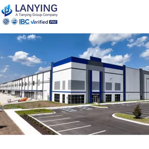 Mới mô-đun prefab kim loại xây dựng lưu trữ vật liệu xây dựng Cấu trúc thép di động hội thảo xây dựng kho đúc sẵn - Product Image 2