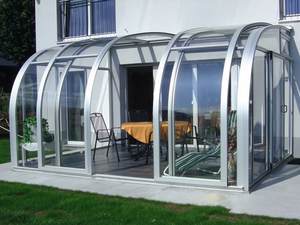 Fabricant de tentes de jardin rétractables d'extérieur, <span class=keywords><strong>solarium</strong></span> coulissant, panneaux solaires en verre, toits de véranda - Product Image 3