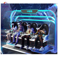 SportVR VR 테마 파크 4 석 게임 프로젝트 9d 가상 현실 시네마 vr 모션 체어 Vr 시뮬레이터