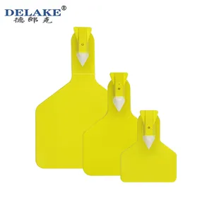 China Professional Ear Tag Manufacturer Delake Livestock Animal Pig Goat Sheep Cattle Cow Ear Tags