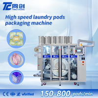 Fabrication de capsules de lessive haute précision, fiables, automatiques, pneumatiques, multi-chambres, à haute vitesse, de remplissage et de scellage efficaces et durables