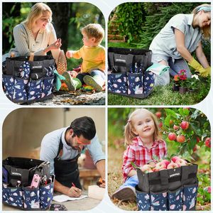 Free sample Maker's <b>Garden</b> <b>Tool</b> Bag Gardening Home <b>Storage</b> for Men and Women Basket <b>Tool</b> Kit Bag with Hand Tooled Handbag - Product Image 6