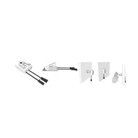 Interrupteur tactile LED pour miroir de salle de bain, interrupteur variateur intelligent pour la maison, pénétrant le bois à 4 cm