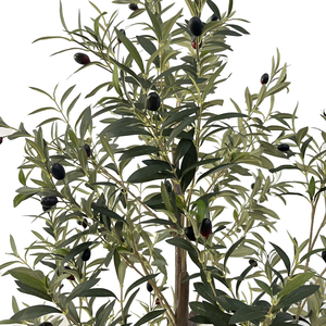 شجرة زيتون صناعية للكريسماس من CHUANGFA ، شجرة زيتون صناعية للعام الجديد ديكور داخلي أوراق شجر بلاستيكية متينة مباشرة من المصنع - Product Image 6