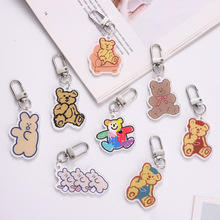 Alta calidad personalizado nuevo diseño moda brillo resina epoxi acrílico insignia pines acrílico llavero acrílico encanto - Product Image 6