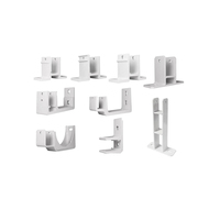 Support mural en aluminium en U moderne pour auvent rétractable avec voile en acrylique – Vente en gros