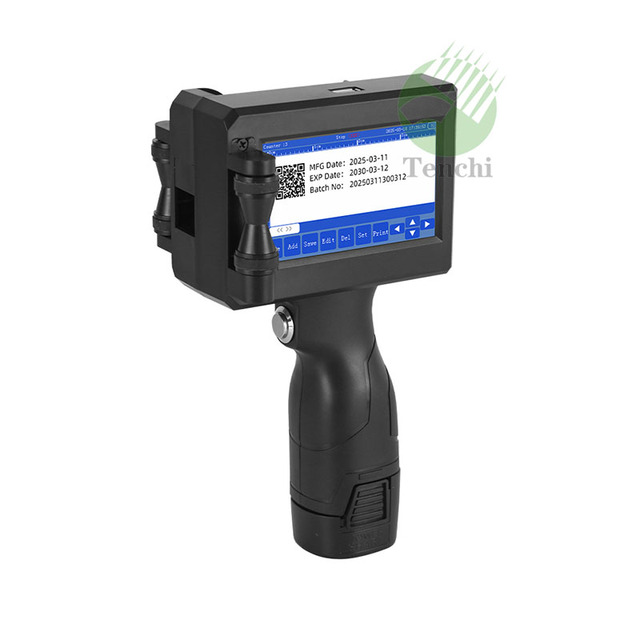 600DPI MS-CHP10 Handheld Inkjet Printer CHP10 Portable LED Mobile Inkjet Coder Gun Inkjet Coding Machine for Barcode Printer