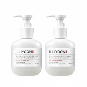 Illiyoon Probióticos Gel Limpiador Íntimo Suave para la Barrera Cutánea, Paquete de 2 de 300ml, Limpiador Femenino de Plástico con Descuento - Product Image 1