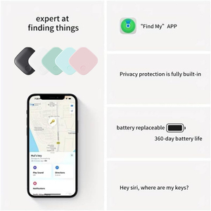 Bestway MFI chứng nhận thông minh Key Finder Tag Mini GPS <span class=keywords><strong>Tracker</strong></span> Định vị đa chức năng chống mất thiết bị cho trẻ em và cho Apple người dùng - Product Image 6