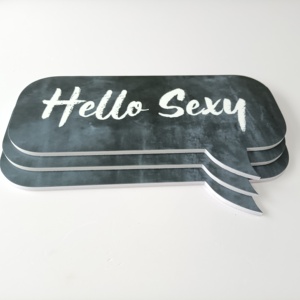 Chết Cắt Hình Dạng PVC Hội Đồng Quản Trị In Ấn Tùy Chỉnh PVC Hội Đồng Quản Trị Bọt UV Dấu Hiệu In Ấn - Product Image 4