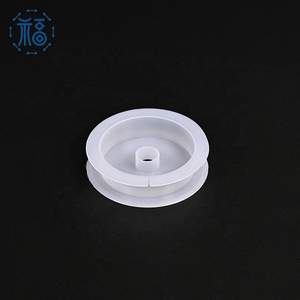 67mm trắng câu cá spool chính xác bobbin phẳng cho bện Mono dòng OEM tùy chỉnh đơn đặt hàng trực tiếp nhà sản xuất - Product Image 4