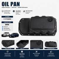 حوض زيت المحرك الاحترافي لسيارات BMW OE 11137550483 0301N9V7550 48380755048، مكون متين لحوض التشحيم لتشغيل مستقر