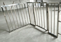 Barrière de contrôle des foules portable en acier inoxydable, barricade événementielle amovible pour stade, concert, site public – Fournisseur d'usine