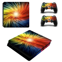Sac en mousse en Stock pour PS5 ABS jeux colorés pour PS4 Slim Pro autocollants peau pour PS4 Console décalcomanies couverture