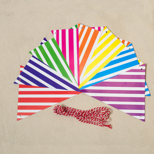 Drapeau banderole en papier vintage vente en gros, banderoles de drapeaux, banderoles pour chambre d'enfants, <span class=keywords><strong>décoration</strong></span> de fête d'<span class=keywords><strong>anniversaire</strong></span> pour bébé - Product Image 3
