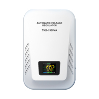 Meilleures ventes - Régulateur de tension automatique mural - Écran numérique 220V - Stabilisateur de tension domestique pour réfrigérateur - Approuvé CE