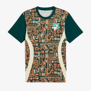 サッカーユニフォーム 2526 アフリカ カメルーン モロッコ コートジボワール エジプト ホーム＆アウェイ メンズ ナショナルチーム トレーニングジャージ メッシュ - Product Image 5