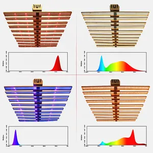 ซัมซุงแอลอีดีเติบโตแสงเต็มสเปกตรัมแถบแอลอีดี1100วัตต์สวิตช์รังสี UV IR เต็มสเปกตรัมสำหรับพืชในร่ม