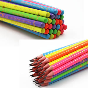 Crayon <span class=keywords><strong>journal</strong></span>, commerce en gros, pas cher, en vrac, pour étudiants, <span class=keywords><strong>corps</strong></span> noir, Logo OEM, emballage scolaire et bureau - Product Image 3