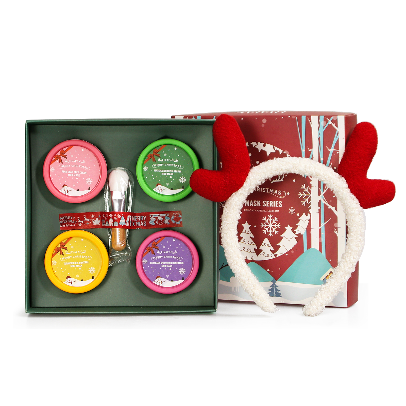 Christmas Gift Clay Mask Set