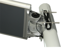 Lampu Jalan Tenaga Surya All in One 60w 90W 120W Dilengkapi Baterai Lithium Terintegrasi