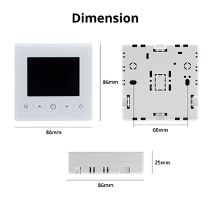 <span class=keywords><strong>Thermostat</strong></span> d'ambiance filaire Tuya WiFi <span class=keywords><strong>pour</strong></span> le contrôle du chauffage de la <span class=keywords><strong>chaudière</strong></span> à <span class=keywords><strong>gaz</strong></span> - Product Image 5