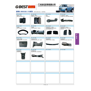 Para Isuzu D-MAX Pick Up Truck repuestos suspensión y dirección tijera superior tijera inferior bieleta brazo dirección muñeco - Product Image 4