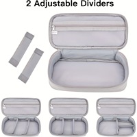 Sac de rangement multifonction portable pour accessoires numériques de téléphone portable avec clé USB, batterie externe et câble de données