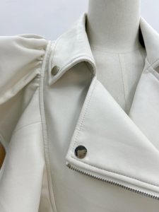 <span class=keywords><strong>Gilet</strong></span> in <span class=keywords><strong>pelle</strong></span> bianco antivento alla moda, <span class=keywords><strong>gilet</strong></span> in pizzo alla moda, giacca in <span class=keywords><strong>pelle</strong></span>, colore e taglia personalizzabili, <span class=keywords><strong>gilet</strong></span> in <span class=keywords><strong>pelle</strong></span> da <span class=keywords><strong>donna</strong></span> - Product Image 2