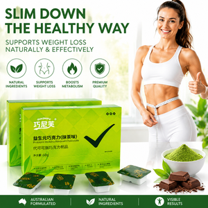 Chocolat Probiotique à la Haricot Blanc pour Adultes : Gestion du Poids, Soutien à la Silhouette, Avantages Beauté et Énergie, Beurre de Cacao - Product Image 1