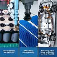 Solución de Riel Guía de Arco Automático para la Fabricación de Vehículos de Nueva Energía, Sistemas de Transporte Curvos con Certificación CE e ISO