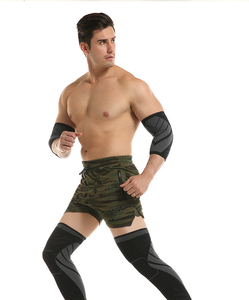 Biểu Tượng Tùy Chỉnh Thoáng Khí 3D Dệt Kim Nylon Nén Tập Thể Dục Hỗ Trợ Đầu Gối Phòng Tập Thể Dục Thể Thao Đầu Gối Tay Áo Cho Chạy Mùa Xuân Bảo Vệ - Product Image 6