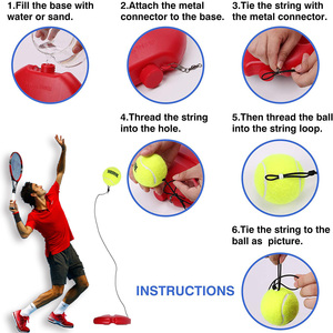 Entrenador de <span class=keywords><strong>Tenis</strong></span> Profesional, Pelota de Rebote para Entrenamiento de <span class=keywords><strong>Tenis</strong></span>, Equipo de <span class=keywords><strong>Tenis</strong></span> para Práctica Individual, Personalizado - Product Image 3