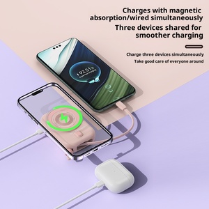 Capacità personalizzata di fabbrica Mini portatile Wireless magnetico <span class=keywords><strong>Power</strong></span> Bank con funzione di ricarica rapida - Product Image 3