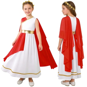 Disfraces de Cosplay de Belleza Griega para Niñas de 6 a 16 Años, con Tocado y Vestido de Gasa para Fiestas, Cumpleaños, Espectáculos, Mascaradas y Navidad - Product Image 5