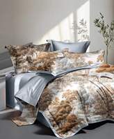 Tissu sergé 100% coton, adapté également aux vêtements pour nourrissons et enfants, aux rideaux, aux oreillers, aux draps, aux textiles de maison, etc.