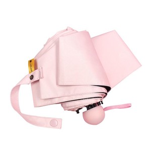 Vente en gros UV Logo personnalisé Petite taille 5 poche pliante Petite capsule Parapluie Mini parapluie compact pour les femmes - Product Image 2