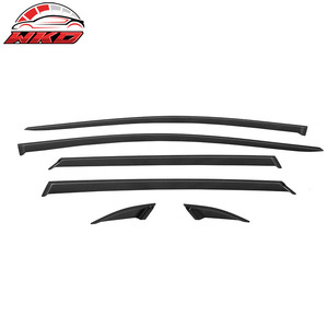 Pare-soleil et déflecteurs de pluie adhésifs pour Volkswagen ID.4 21-25 (6 pièces) - Product Image 2