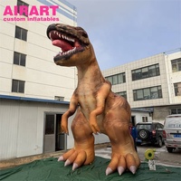 T-Rex gonflable sur mesure de qualité commerciale, dinosaure gonflable réaliste et durable pour les événements, les festivals, la décoration de scène