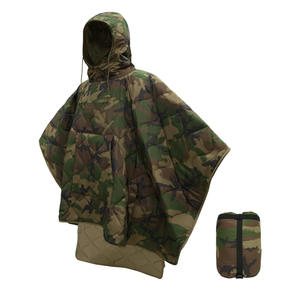 Poncho chauffant portable DF, imperméable, cape, petit couvre-lit de camping, sac de couchage camouflage portable pour l'extérieur - Product Image 5