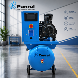 Compressore d'aria a vite integrato due in uno Panrui 7.5kW 10HP 1.0Mpa VSD a velocità variabile per utensili pneumatici <span class=keywords><strong>da</strong></span> <span class=keywords><strong>cantiere</strong></span> - Product Image 5
