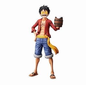 Grupo de tres formas Pierna de pollo vertical Cara sonriente Carne Ojo de estrella Reemplazo de mano de Luffy de plástico para navegar - Product Image 3