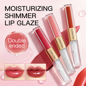 Aceite Labial Hidratante con Brillo y Brillo Labial de Doble Efecto, Lápiz Labial Líquido de Doble Toque, Marca Privada - Product Image 2